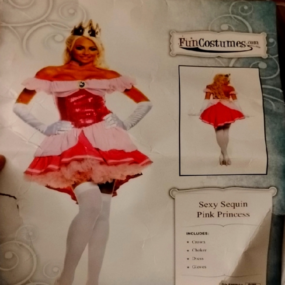 Halloween Sexy Pink Princess